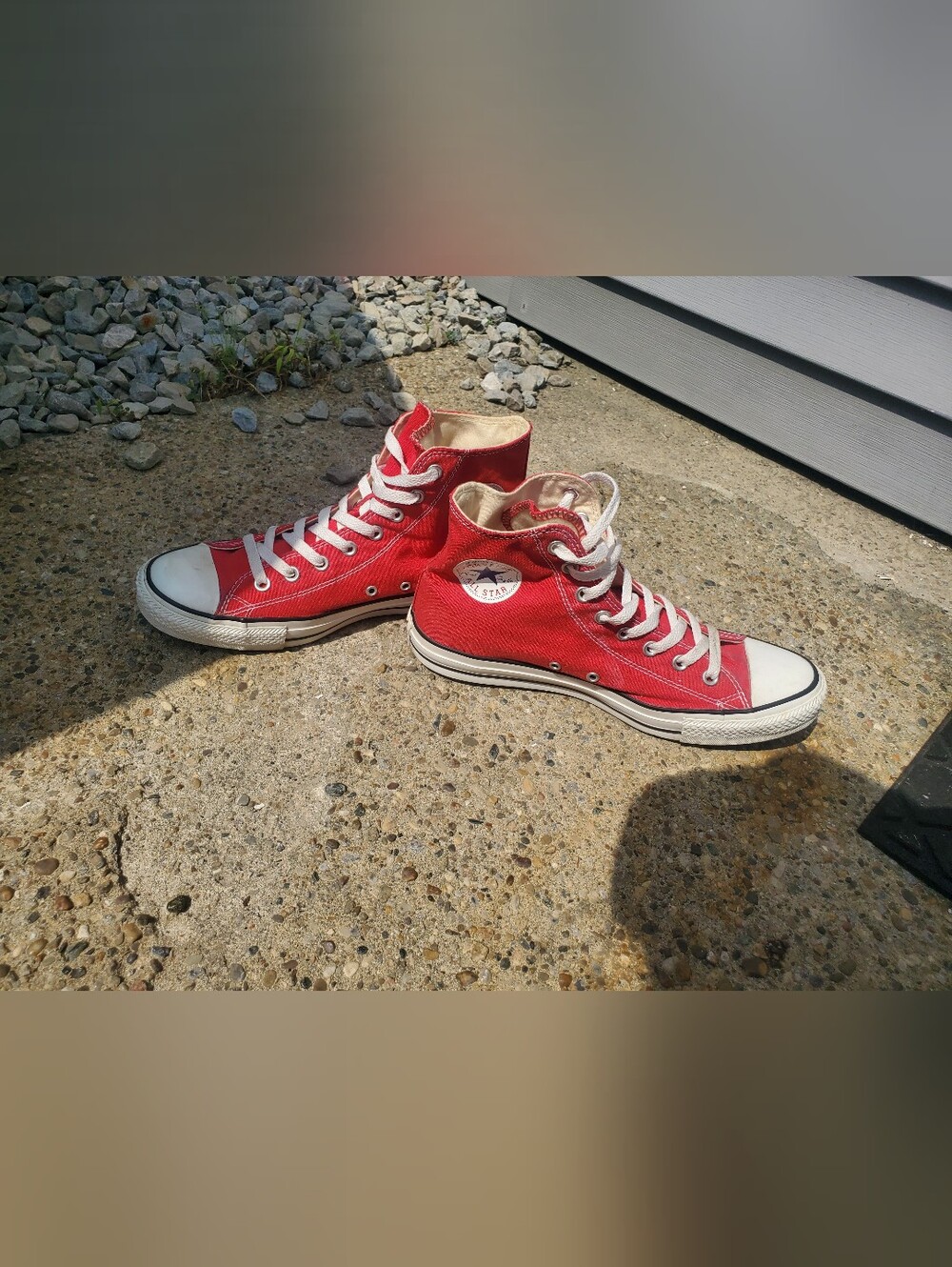 Converse Chuck Taylor All Star High Top Sneakers - Red - Picture 4 of 7
